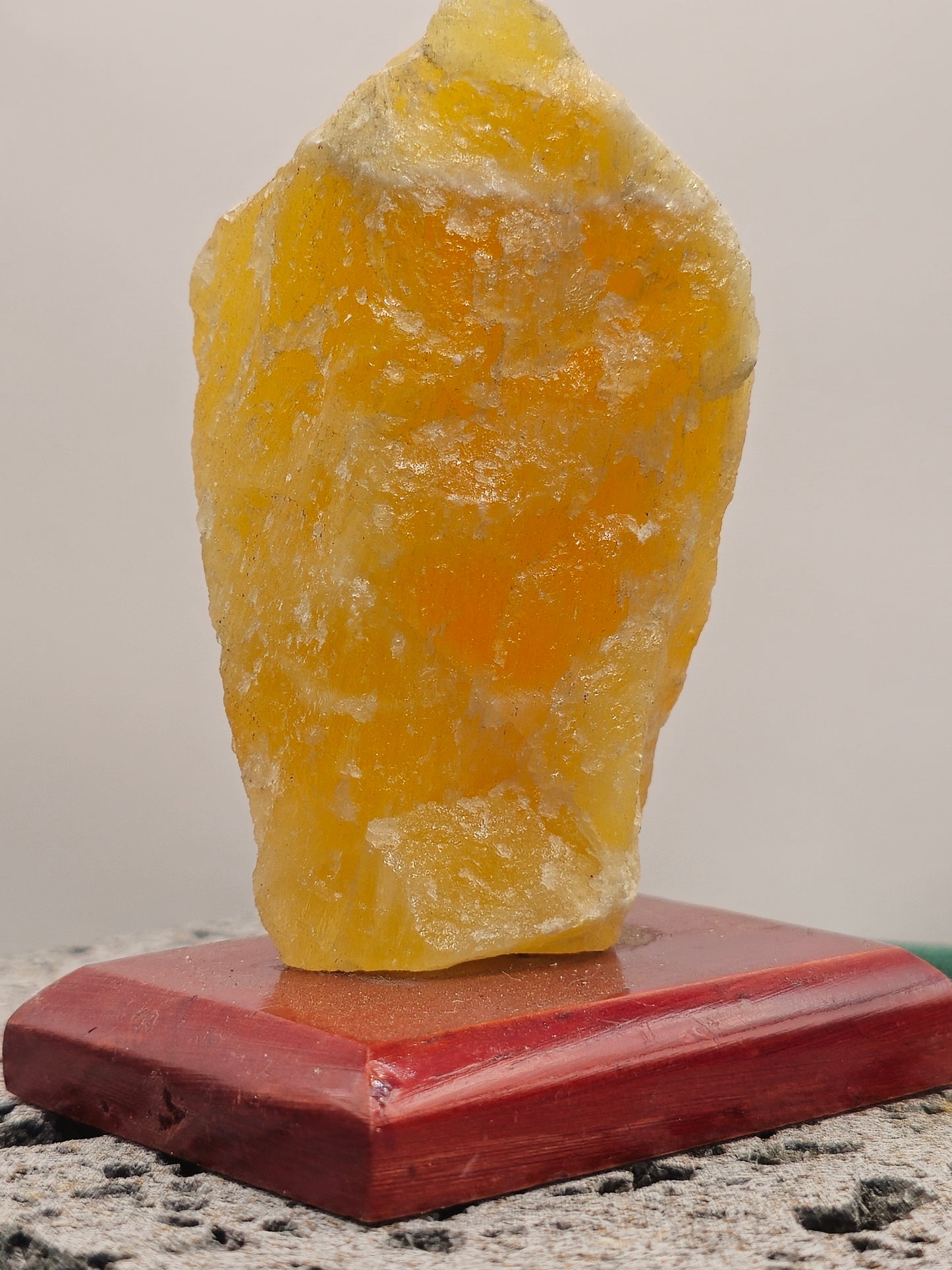 Orange Calcite Specimen - Large