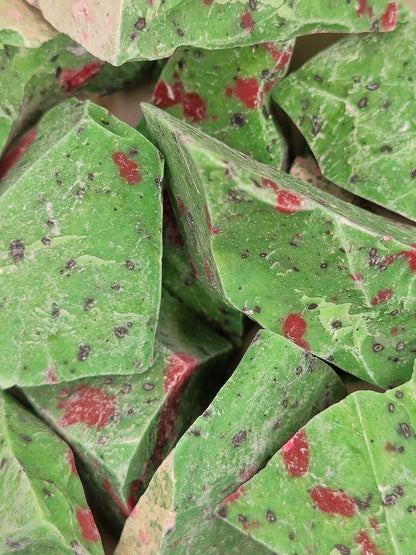 Raw Ruby Zoisite - Medium