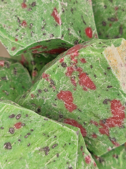 Raw Ruby Zoisite - Large