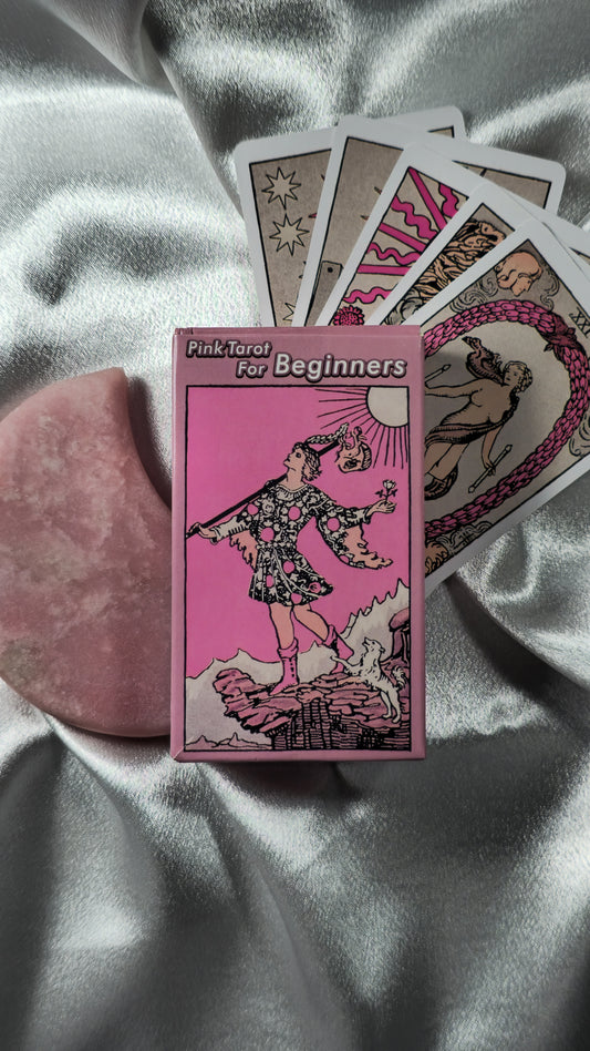 Pink Rider Beginners Tarot Deck