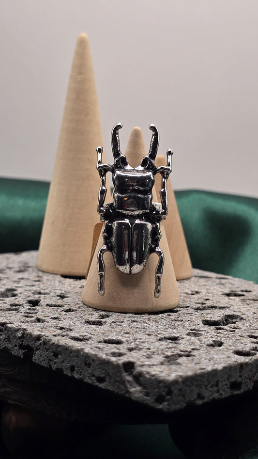 Stag Beetle Ring