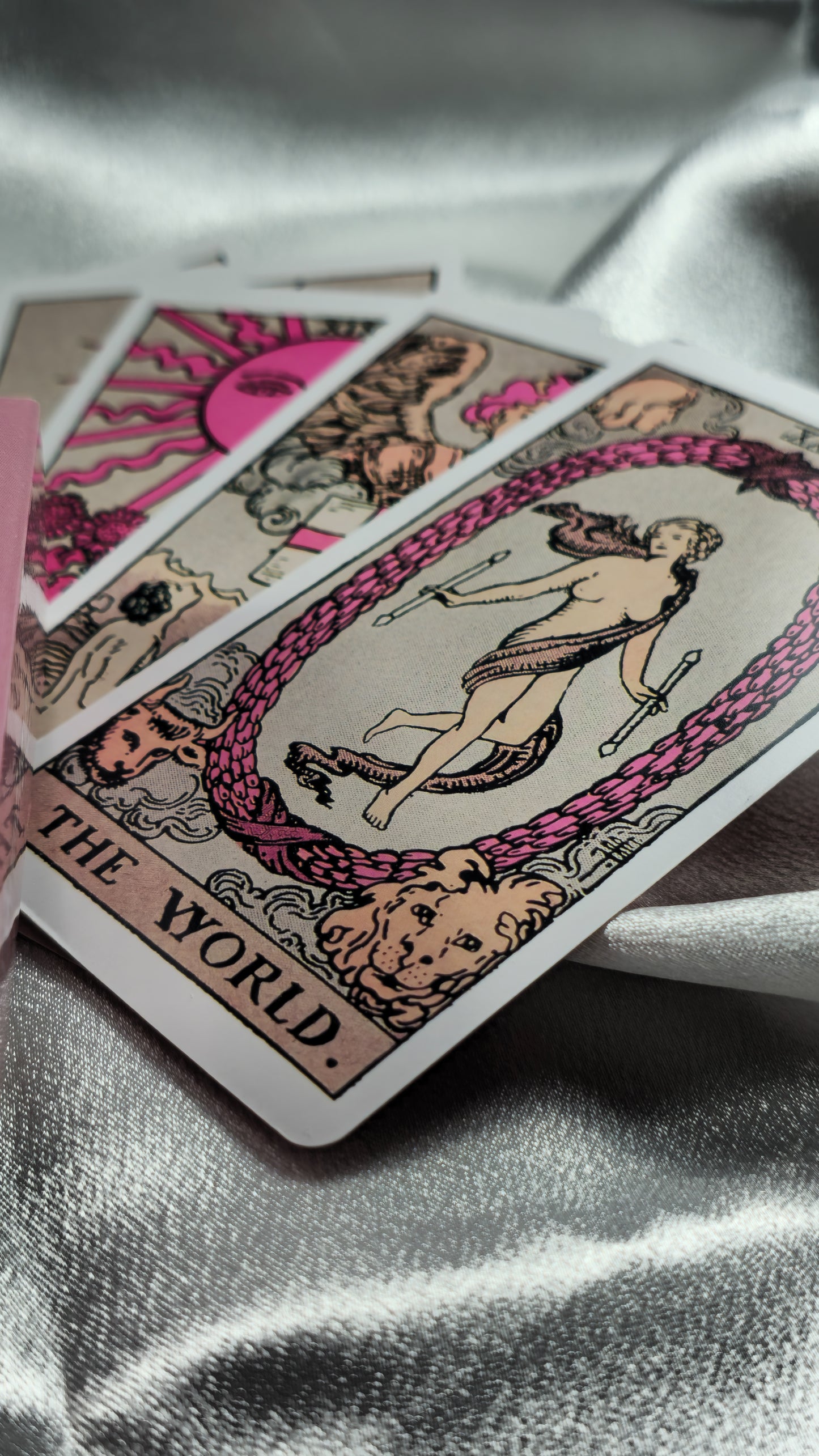 Pink Rider Beginners Tarot Deck