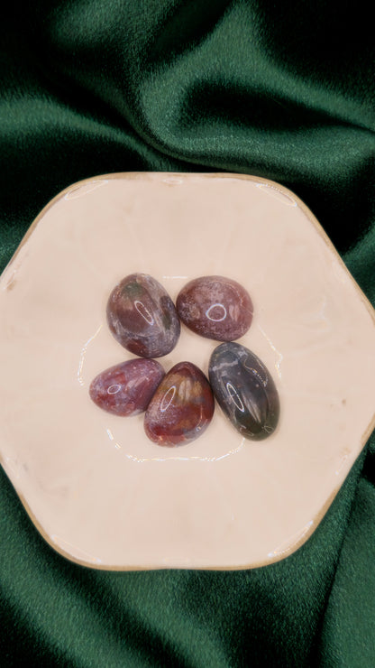 Indian Jasper Tumbles -Small